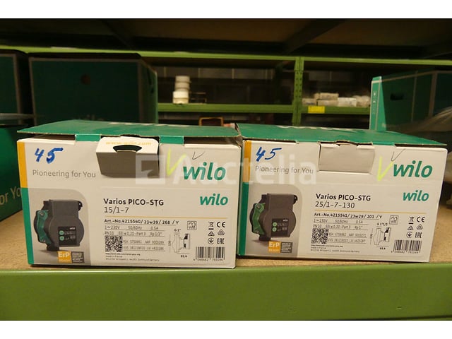 18 Wilo-circulators – foto 3 – kavel bij Auctelia, Charleroi
