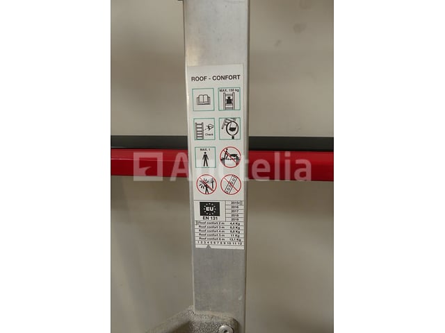2 Altrex Roof Aluminium Dakladders - Comfort – foto 6 – kavel bij Auctelia, Tintigny