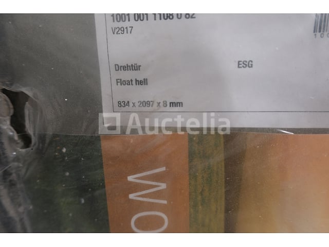 2 Binnendeuren van glas – foto 5 – kavel bij Auctelia, Paliseul