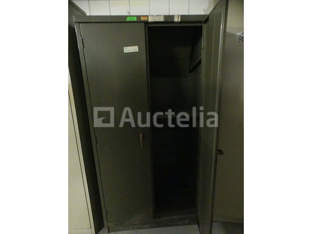 2 metalen kasten 2 deuren – foto 3 – kavel bij Auctelia, Saint-Gilles