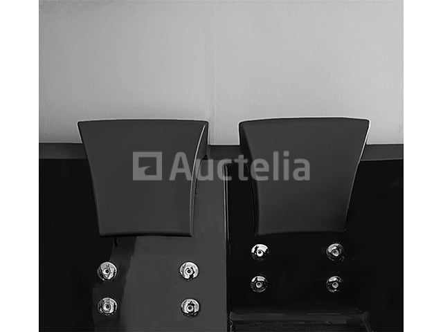 2-Persoons massage bad. Type Kleur ZWART. Rechtse opstelling. Afm.ca. 1700x1200x65 – foto 8 – kavel bij Auctelia, Tholen