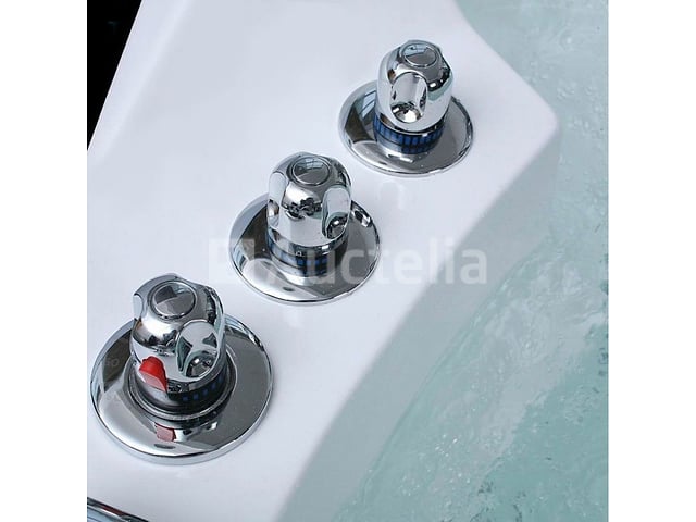 2 Persoons Whirlpool massagebad - hoekbad 1500x1500x620mm – foto 3 – kavel bij Auctelia, Tholen