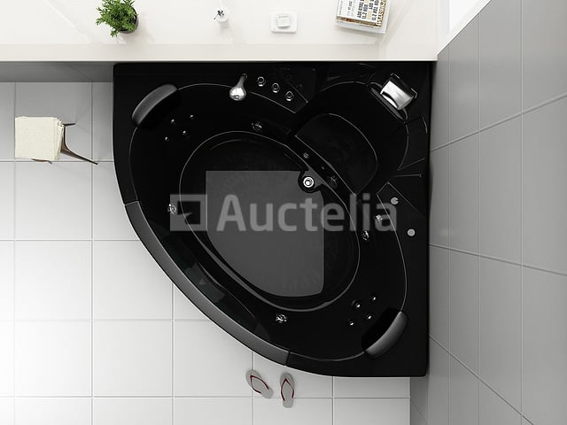2 Persoons Whirlpool Massagebad - Wit - Hoekbad - 152x152x62cm – foto 9 – kavel bij Auctelia, Tholen