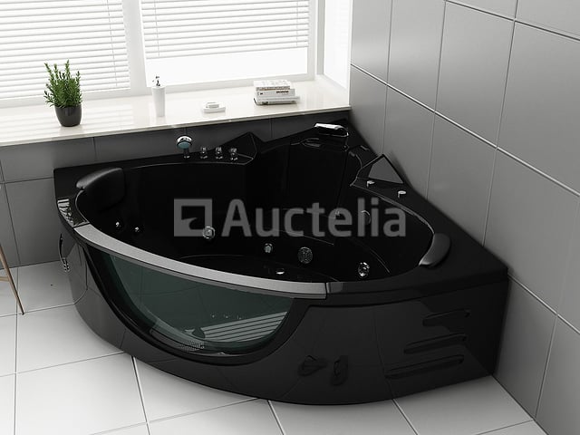 2 Persoons Whirlpool Massagebad - Wit - Hoekbad - 152x152x62cm – foto 7 – kavel bij Auctelia, Tholen
