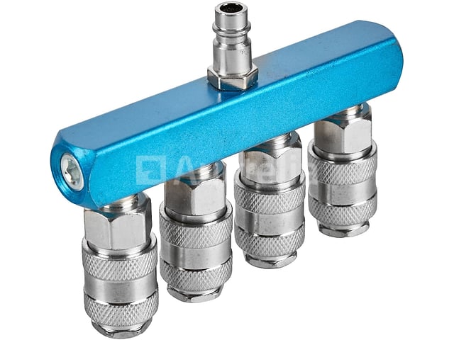 2 pneumatische snelkoppelingen 1/4" KRAFT&DELE 2 – foto 3 – kavel bij Auctelia, Aye
