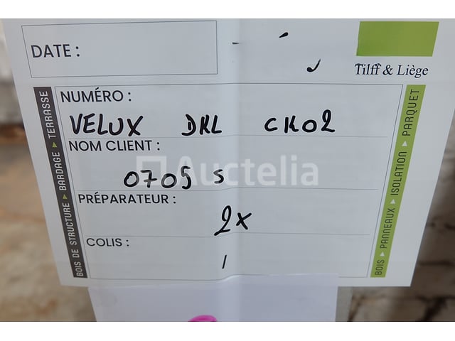 2 Velux dak raamjaloezieën – foto 2 – kavel bij Auctelia, Liège