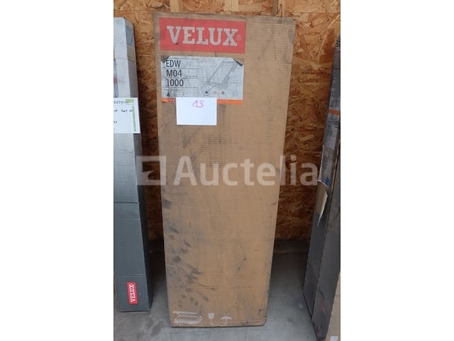 2 Velux dakraamafwerkingen – kavel bij Auctelia, Liège