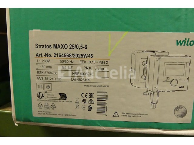 2 Wilo Stratos Maxo Industriële Circulatoren – foto 4 – kavel bij Auctelia, Charleroi