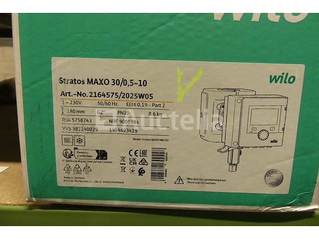 2 Wilo Stratos Maxo Industriële Circulatoren – foto 3 – kavel bij Auctelia, Charleroi
