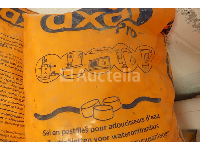20 Axal Ontharder Zoutzakken – foto 3 – kavel bij Auctelia, Chastre