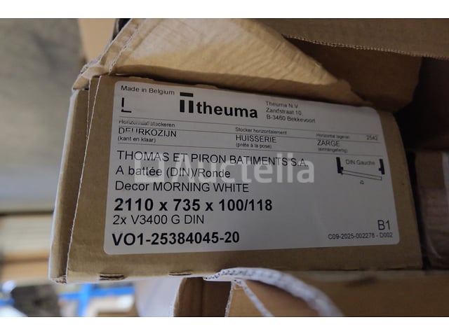 20 Binnendeuren & Accessoires – foto 4 – kavel bij Auctelia, Paliseul