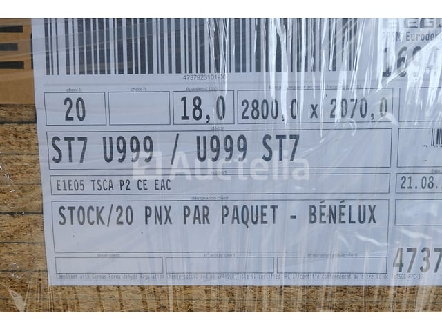 20 Spantplaatpanelen – foto 3 – kavel bij Auctelia, Havelange