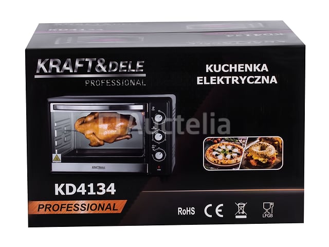 2000W 45L elektrische oven + Accessoires – kavel bij Auctelia, Aye