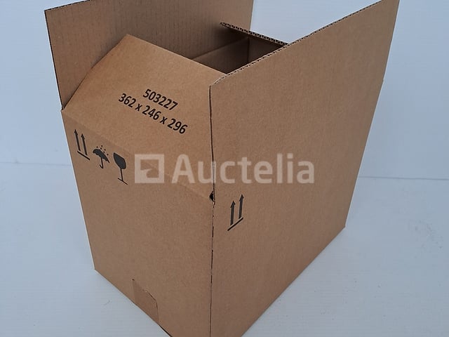 24.000 kartonnen dozen L362 x W246 x H296 – foto 4 – kavel bij Auctelia, Namur