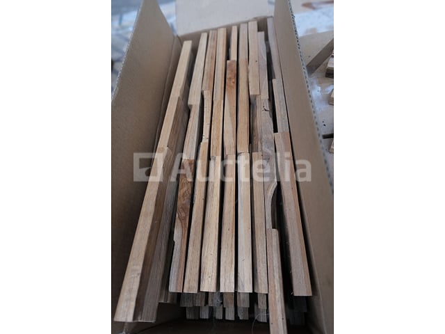 24 pakketten van 1 m² Indo Teak Elegance Nature 3D-panelen – foto 4 – kavel bij Auctelia, Liège