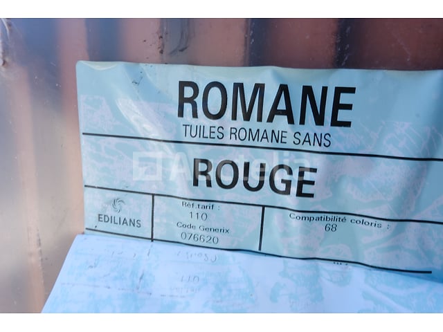 240 Rode Tegels Edilians Romane – foto 4 – kavel bij Auctelia, Paliseul