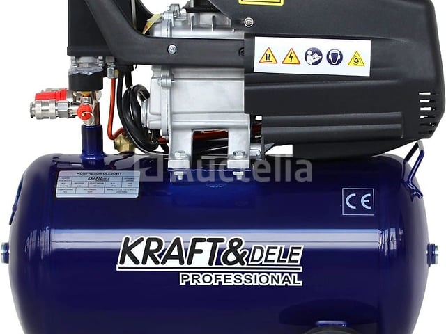 24L 2800W KRAFT&DELE oliecompressor – foto 2 – kavel bij Auctelia, Aye