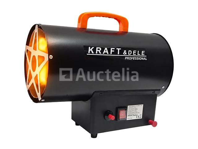 25kW KRAFT&DELE gaskachel – kavel bij Auctelia, Aye