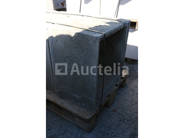 3 betonnen inspectiekamers 60X60X38 – foto 2 – kavel bij Auctelia, Paliseul