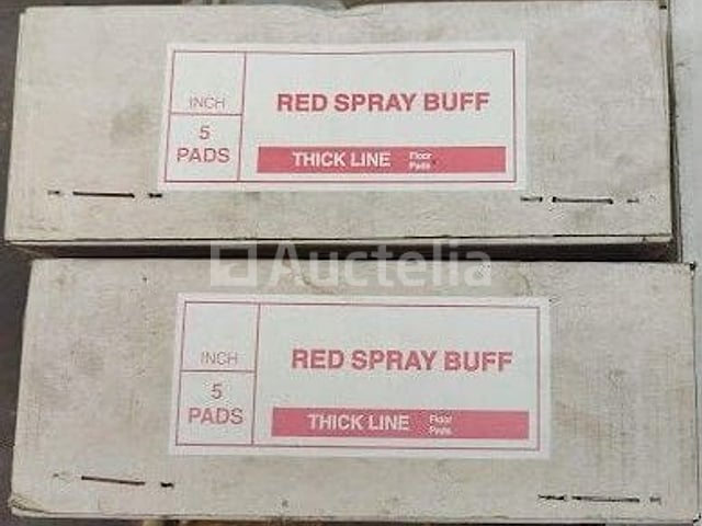 3 dozen - Rode Spray Buff Discs - Ø 35,5 cm - 15 stuks – foto 4 – kavel bij Auctelia, Herstal
