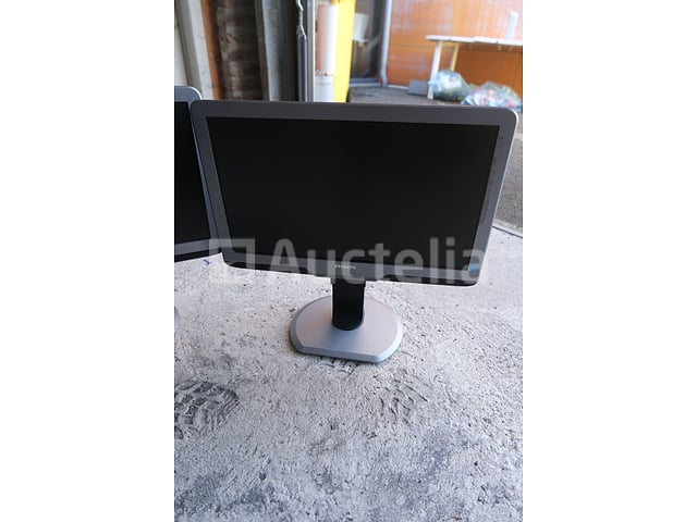 3 Philips Brilliance 201BL Computermonitoren – foto 2 – kavel bij Auctelia, Flémalle