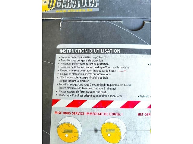 300 ULTRADIA diamantblad – foto 2 – kavel bij Auctelia, Bastogne