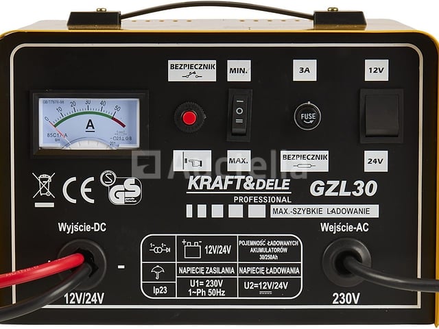 30A 90-250Ah KRAFT&DELE Acculader – foto 3 – kavel bij Auctelia, Aye