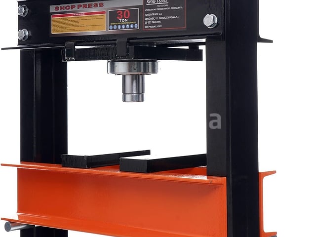 30T KRAFT&DELE Hydraulische Pers – foto 5 – kavel bij Auctelia, Aye