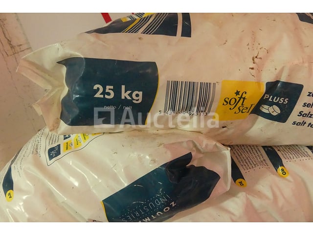 35 zakken zout voor SoftSel verzachter – foto 4 – kavel bij Auctelia, Chastre