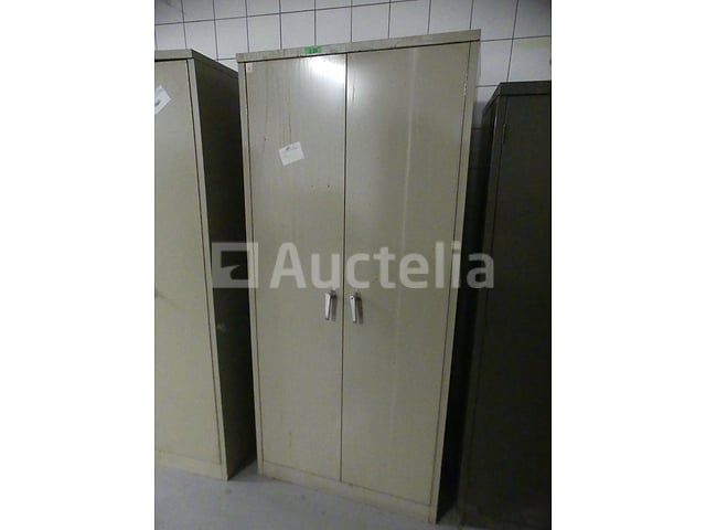 4 metalen kasten met 2 deuren – foto 5 – kavel bij Auctelia, Saint-Gilles