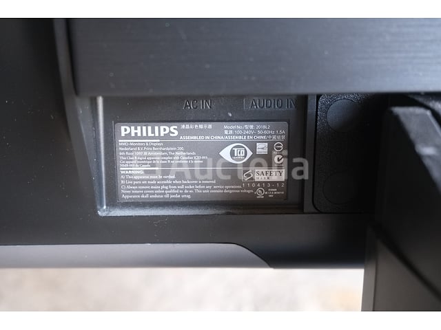 4 Philips Brilliance 201 BL computermonitoren – foto 7 – kavel bij Auctelia, Flémalle