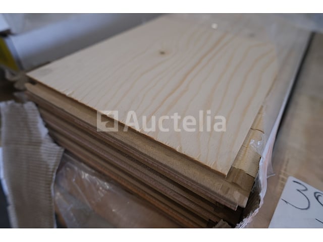 42 Parketplanken (+- 19,86 m²) Beuk Pop 3-Strip Live Satin – foto 3 – kavel bij Auctelia, Paliseul