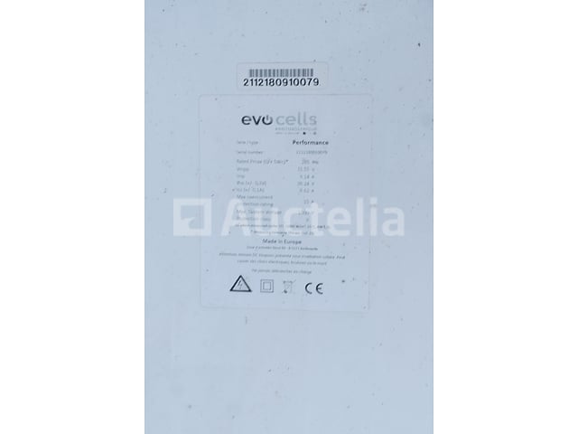 42 zonnepanelen 285 wp Evocells prestaties – foto 3 – kavel bij Auctelia, Havelange