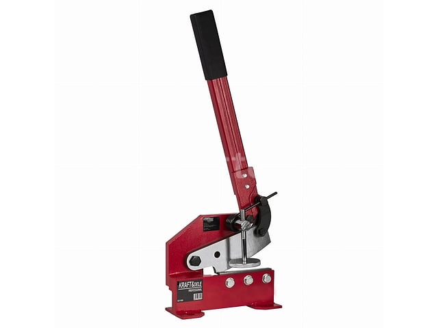 5" handmatige guillotine voor KRAFT&DELE stalen platen en staven – foto 3 – kavel bij Auctelia, Aye