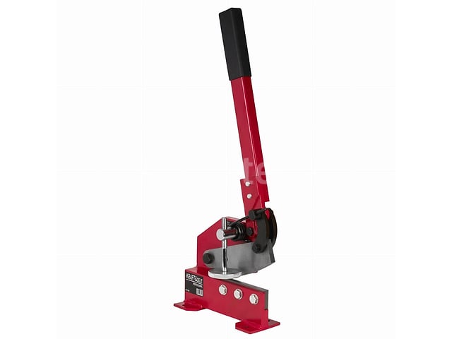 5" handmatige guillotine voor KRAFT&DELE stalen platen en staven – foto 2 – kavel bij Auctelia, Aye