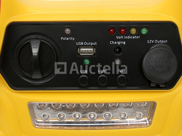 5-in-1 starter - multifunctioneel apparaat - KRAFT&DELE starter, compressor, zaklamp – foto 2 – kavel bij Auctelia, Aye