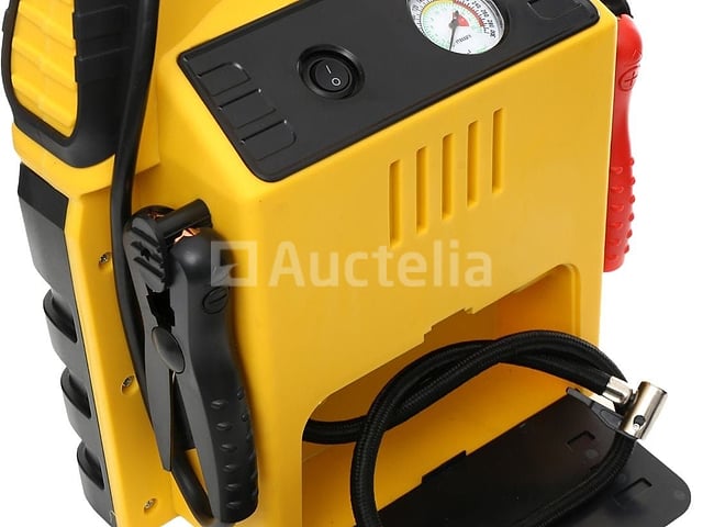 5-in-1 starter - multifunctioneel apparaat - KRAFT&DELE starter, compressor, zaklamp – foto 4 – kavel bij Auctelia, Aye
