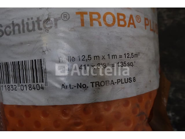 5 rollen Schluter Troba Drainagemat plus 8 – foto 6 – kavel bij Auctelia, Paliseul