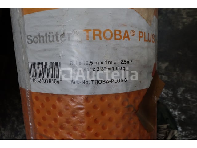 5 rollen Schluter Troba Drainagemat plus 8 – foto 5 – kavel bij Auctelia, Paliseul