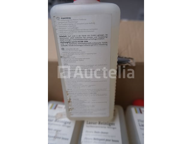 5 x 500 ml containers van Ter Hürne Lasur-reiniger houtreiniger – foto 3 – kavel bij Auctelia, Liège
