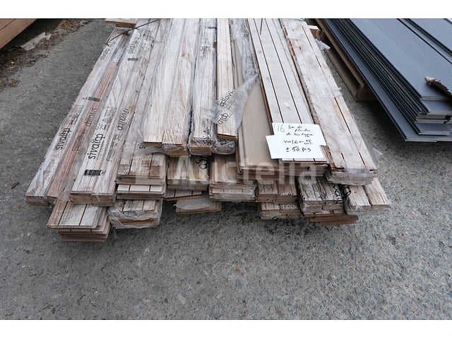 50 Sivalbp houten bekledingsplanken (+- 20 m²) – foto 2 – kavel bij Auctelia, Paliseul