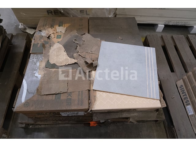 50 tegels 45x45 kleurmaker – kavel bij Auctelia, Paliseul