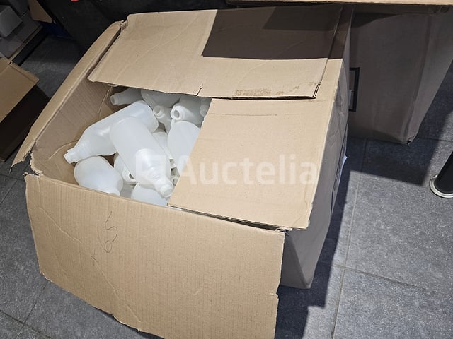 500 plastic flessen (1 liter) – foto 3 – kavel bij Auctelia, Soignies