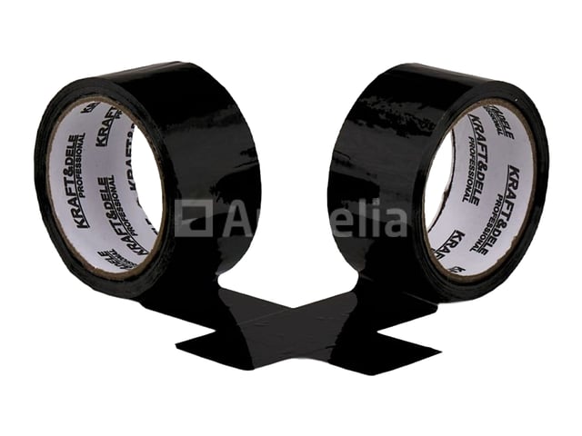55 zwarte verpakkingstapes 48mm x 45m KRAFT&DELE – foto 3 – kavel bij Auctelia, Aye