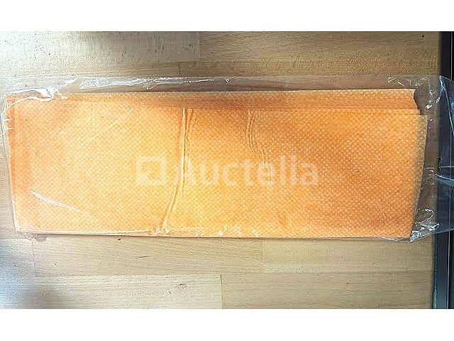 6 dozen met geïmpregneerde oranje stuiwsluiers van 40 × 40 cm, inclusief 6.000 stukken – foto 3 – kavel bij Auctelia, Herstal