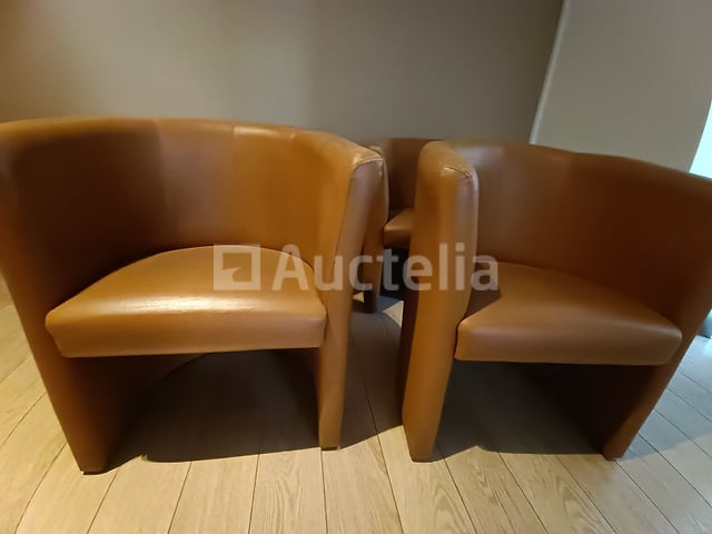 6 imitatiefauteuils – foto 2 – kavel bij Auctelia, Anderlecht