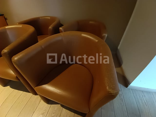 6 imitatiefauteuils – foto 4 – kavel bij Auctelia, Anderlecht