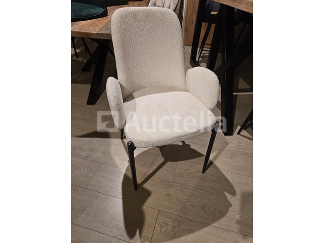 6 nieuwe mouton blanc stoelen – kavel bij Auctelia, Meix-devant-Virton