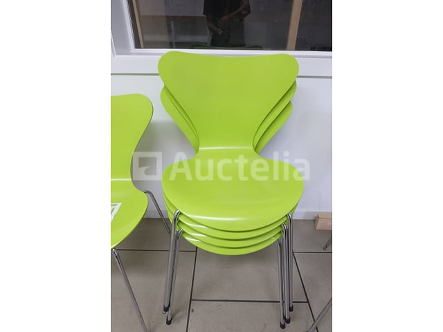 6 Stoelen – foto 3 – kavel bij Auctelia, Liège