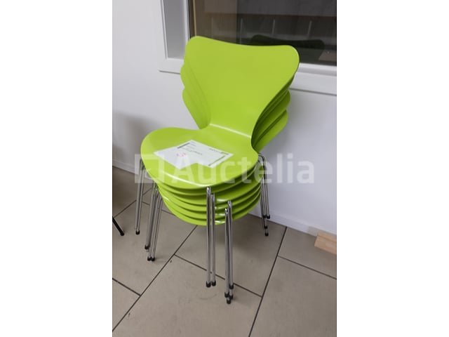 6 Stoelen – kavel bij Auctelia, Liège